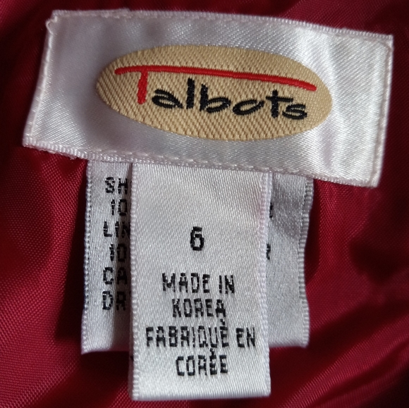 Red ball gown skirt - Picture 3 of 3